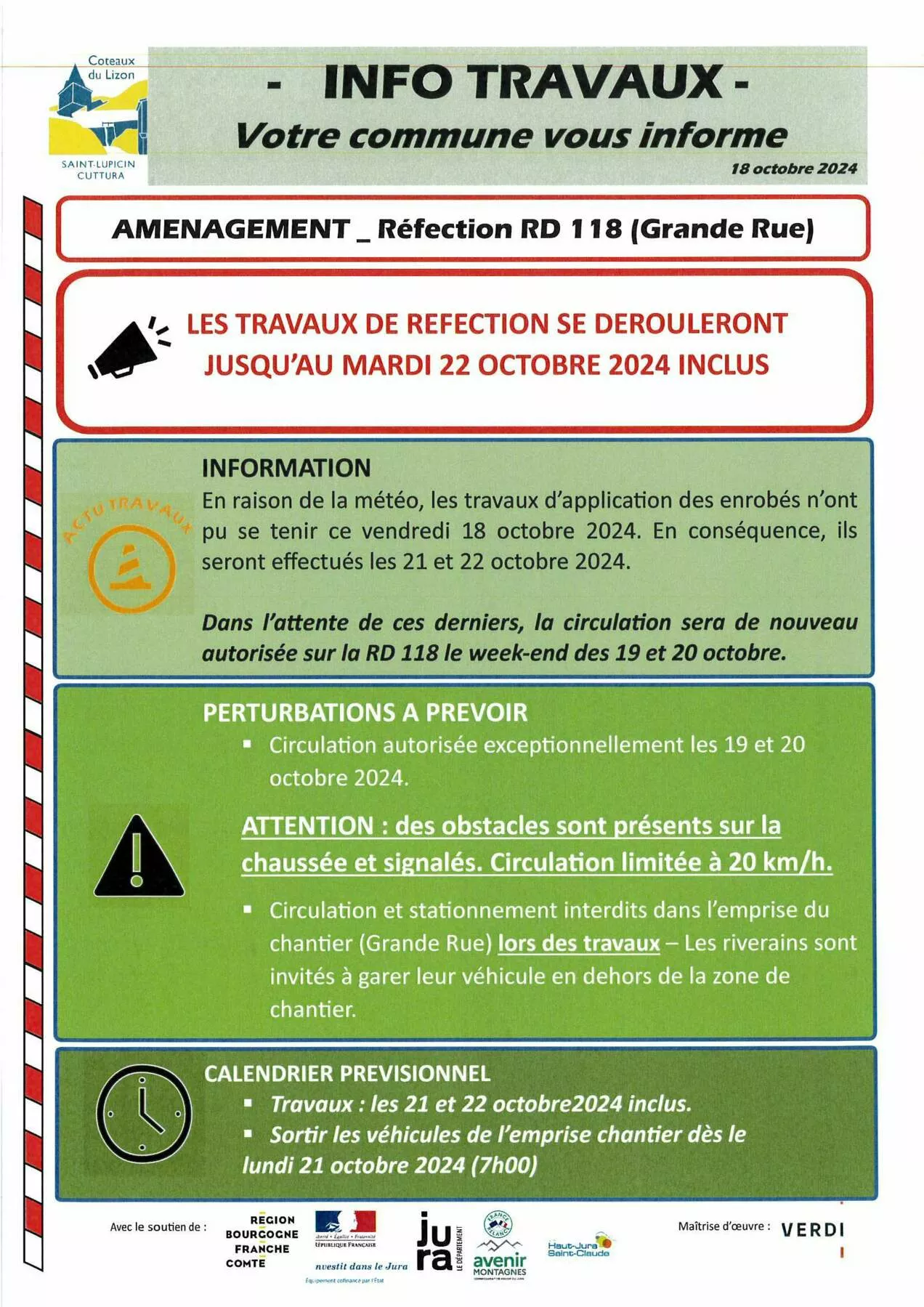 Info Travaux